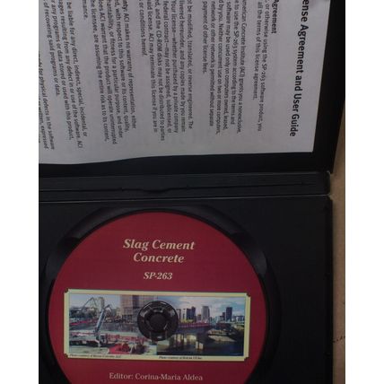 ACI SP-263: Slag Cement Concrete CD-ROM by Corina-Maria Aldea