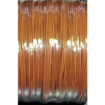 Stranded equipment wire brown x 10 metres 10/0.1mm for hornby peco dc