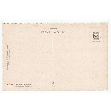 The Smithy Godshill Isle of Wight Postcard 1033