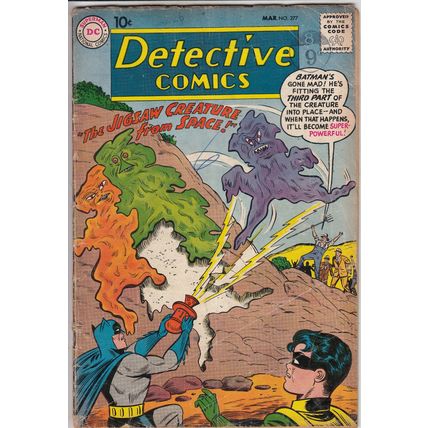 Detective Comics 277 - 1960 - Very Good - REDUCED PRICE