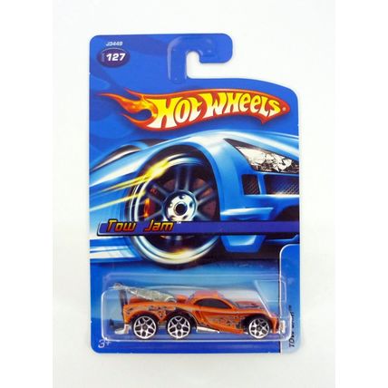 Hot Wheels Tow Jam #127 Orange Die-Cast Car 2006