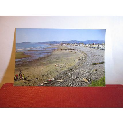 THE BAY, BORTH, CARDIGANSHIRE, WALES . unused postcard =