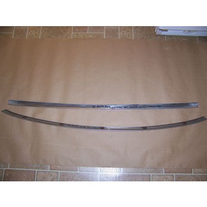 1960 DESOTO FIREDOME 4D FRONT WINDOW UPPER & LOWER TRIM OEM