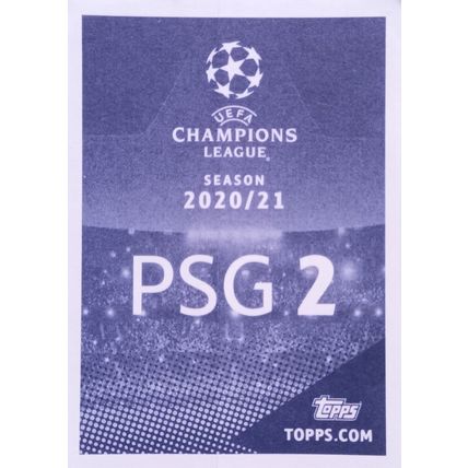 2020 KYLIAN MBAPPE PSG2 - TOPPS UEFA CHAMPIONS LEAGUE 2021