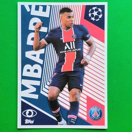 2020 KYLIAN MBAPPE PSG2 - TOPPS UEFA CHAMPIONS LEAGUE 2021