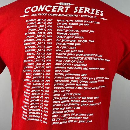 Hollywood Casino Amphitheatre 2019 Rock On Concert Series Lrg T-Shirt Shirt