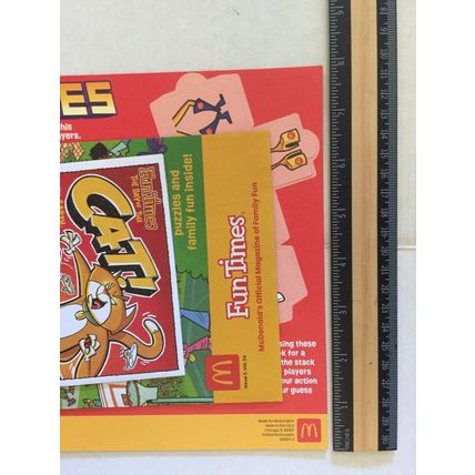 NEW McDonalds Kid's Herocubes, Fun Times & Outdoor Summer Promo Items