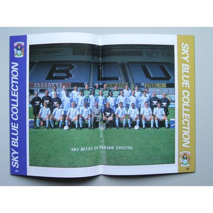 COVENTRY CITY v MANCHESTER CITY Premiership 23/08/1995