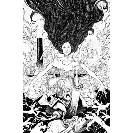 Last Witch: #3 Jorge Corona - B&W Virgin BOOM! STUDIOS