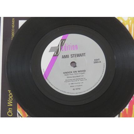 4 X 7 INCH VINYL SINGLES. MATCHBOX, AMI STEWART, BELINDA CARLISLE, THE WEATHER G