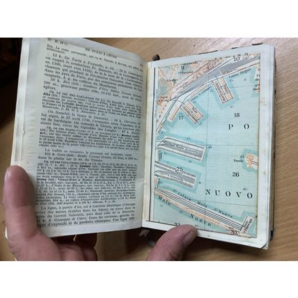 1926 "LES GUIDES BLEUS - ITALIE - DES ALPES A ROME" FRENCH TRAVEL BOOK (P4)
