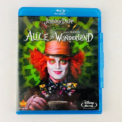 Alice in Wonderland Blu-ray Johnny Depp, Mia Wasikowska, Anne Hathaway