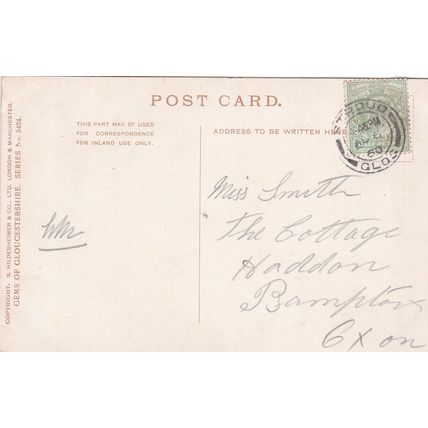 EC2056 STANDISH PRIORY. COLOURED PRINTED POSTCARD