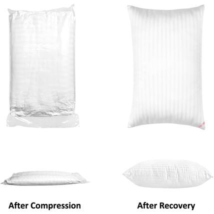 EIUE Bed Pillows for Sleeping 4 Pack，Pillows for Side and Back Sleepers,Super So