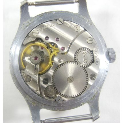 Vintage Soviet POBEDA 2602 Russian Watch ZIM 15j USSR Men's Wristwatch 1960's