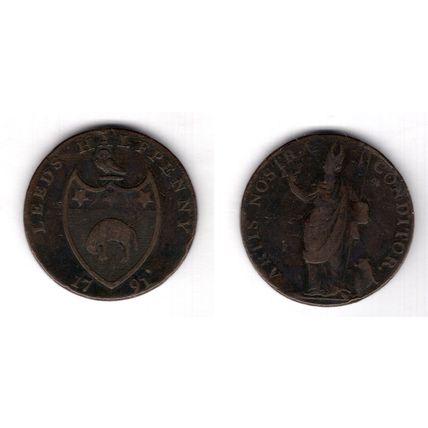 Great Britain. Leeds Halfpenny 1791. dy13653