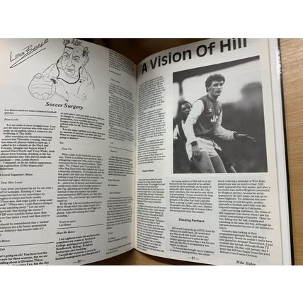 1989 "OFFSIDE! WHEN SATURDAY COMES SPECIAL" FOOTBALL SOCCER HARDBACK BOOK (P4)