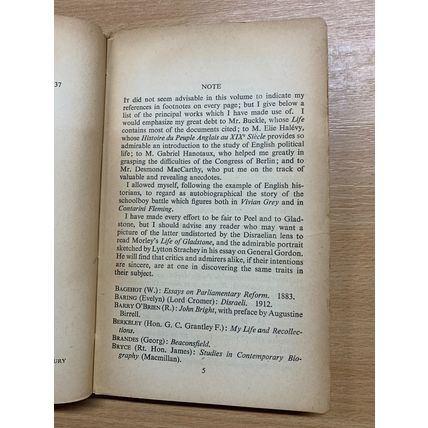 1937 "DISRAELI" ANDRE MAUROIS PENGUIN BIOGRAPHY PAPERBACK BOOK (P2)