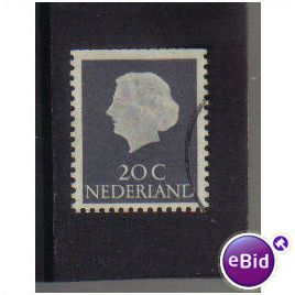NETHERLANDS 1953 QUEEN JULIANA 20C COIL F/USG778C