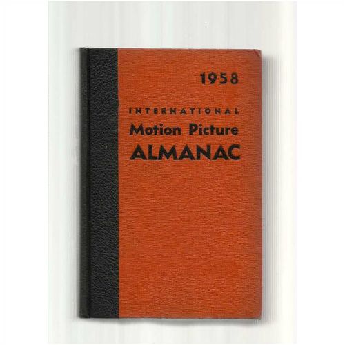 MOTION PICTURE ALMANAC 1958 Movie Trade Yearbook