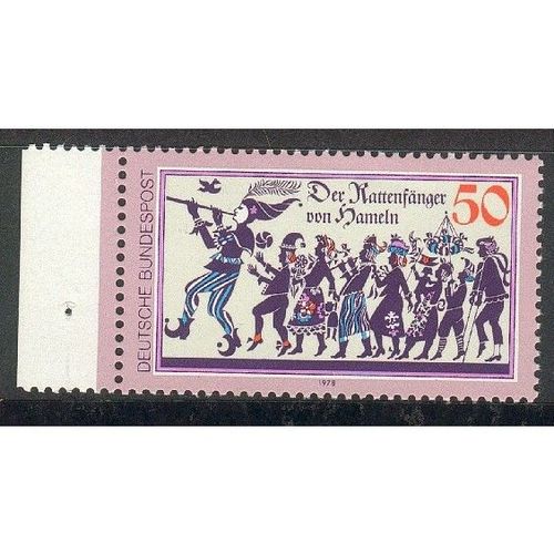 Germany 1978 - SG1863 - Pied Piper Of Hamelin (unused)