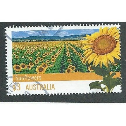 AUS 2012 $3.00 'FARMING - SUNFLOWERS' FINE USED (EBID36-806)