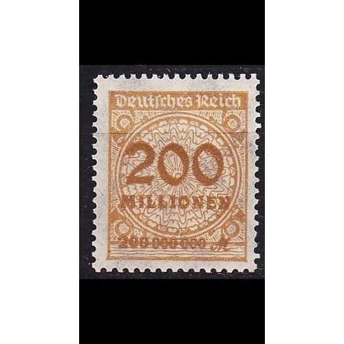 GERMANY REICH [1923] MiNr 0323 AWa ( **/mnh )