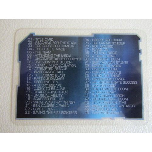 Fantastic 4 Movie Celz Cards Inc 2005 Base 1 ~ 60 Holo`s 1 ~ 12 Variants (e23)