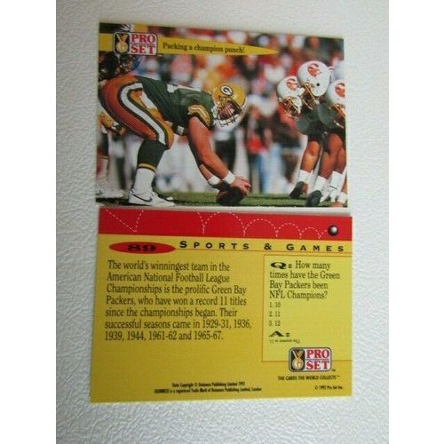 Pro Set 1992 Guinness Book of Records Trade Cards Card Variants (eb2)