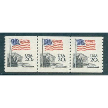 1895av 20c U.S. Flag Fine MNH SG PNC 12/3 P0117