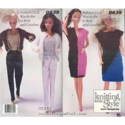 Fashion Doll Wardrobe to Knit and Crochet 0439