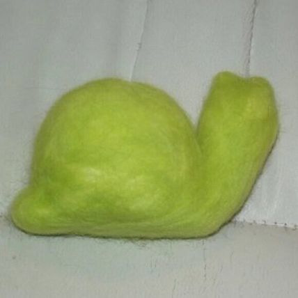 Handcrafted Snail needle felted 15cm's handmade brand new