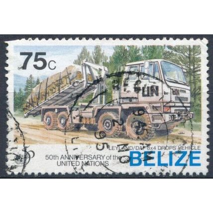 50th Anniv of United Nations: 75c - Belize 1995 - F H - SG 1192