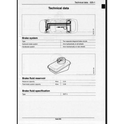 Saab 900 Brakes Workshop Manual 1994 1996 199525706 PDF