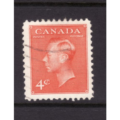 CANADA 1949 SG 417b 4c VERMILION FINE USED #4