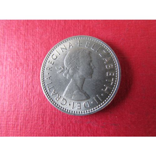 1966 QUEEN ELIZABETH II ENGLISH SHIELD ONE SHILLING FREE POST. (ed) AC