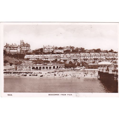 Boscombe from Pier Dorset Postcard (DOR76554)