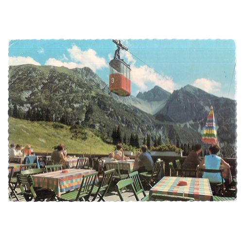 SEEFELD, TIROL, AUSTRIA used vintage postcard =