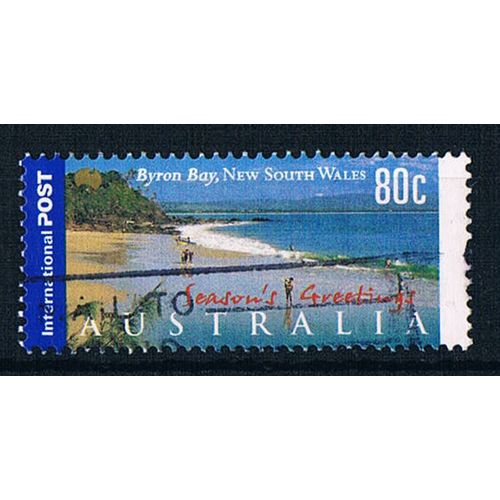 Australia 2000 SG2060 au38 Christmas Byron Bay 80c Used Stamp