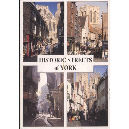 GB Postcard 1997 - Historic Streets Of York - Multi-view