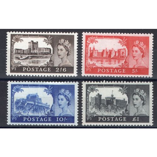 Sg759 - Sg762 1967/8 Castle set fresh mint never hinged (B151)