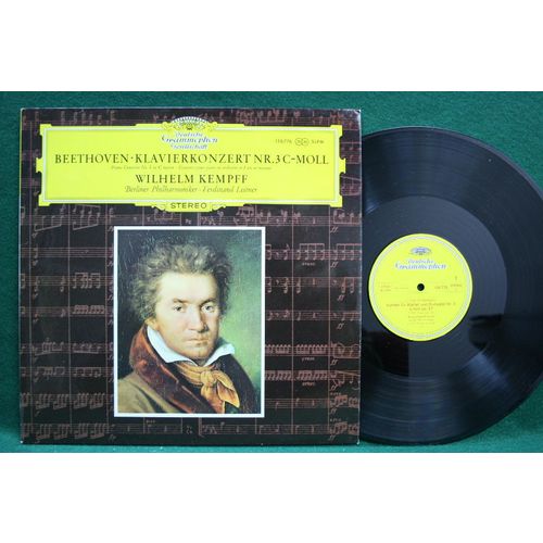 Kempff/Leitner - Beethoven: Klavierkonzert Nr. 3, C Moll - 138 776 SLPM - EX+