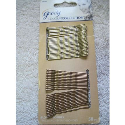 Goody Colour Collection Bobby Slide Hair Pins Bobbies Brunette Blonde Black Mini