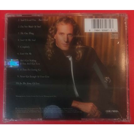 ONE THING by MICHAEL BOLTON (CD, 1993 - Columbia - USA) BRAND NEW FACTORY SEALED