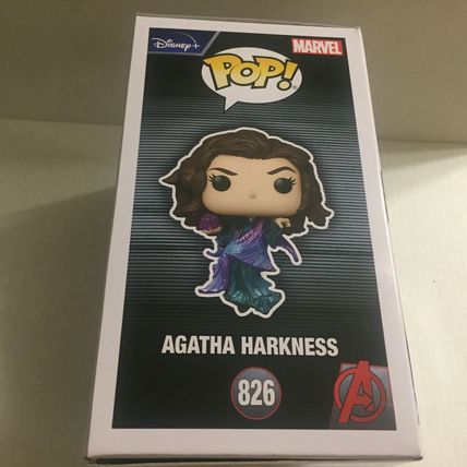 NEW Marvel WandaVision Agatha Harkness Funko Pop Figure #826
