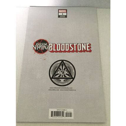 2020 Marvel The Death of Doctor Strange Bloodstone Virgin Variant #1 Signed
