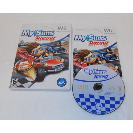MySims Racing Nintendo Wii 2009 Complete