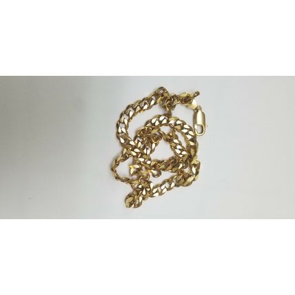 High End Jewelry! Unique! Unisex 18k Solid Gold Italian Necklace 20", 55gr