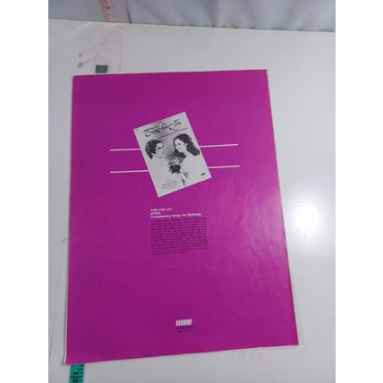 FLESH OF MY FLESH Sheet Music~Leon Patillo~Christian Wedding Song~1981 good