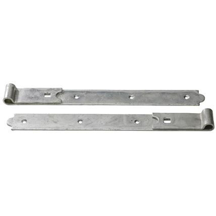 BANDS ONLY 18" / 450mm Hinges Heavy Duty Gate Shed Stable Door Galvanised